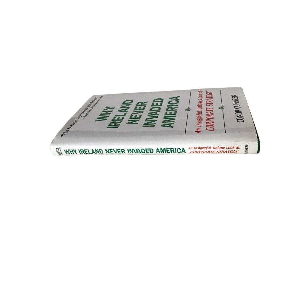 Why Ireland Never Invaded America Autographed copy Connor Cunneen - Picture 4 of 12
